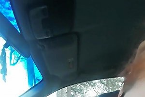 White Tenant Gives Me Head In The Car